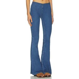 Free People Penny Pull On Bell Bottom Flare Jeans size 25